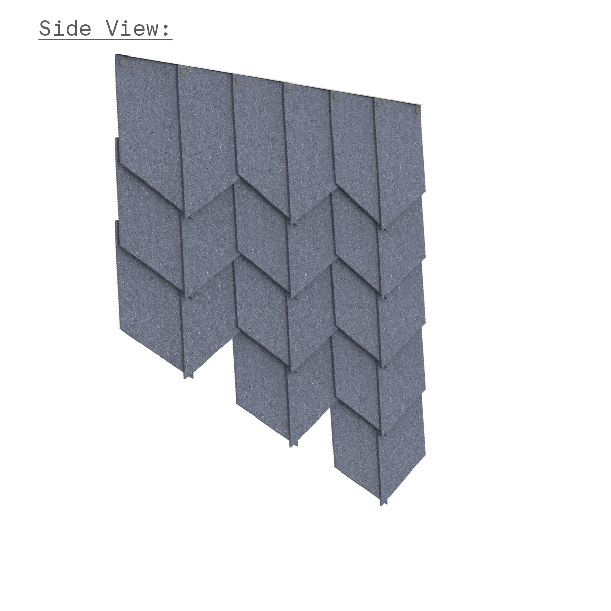 Felt Tile Slanted 6-24