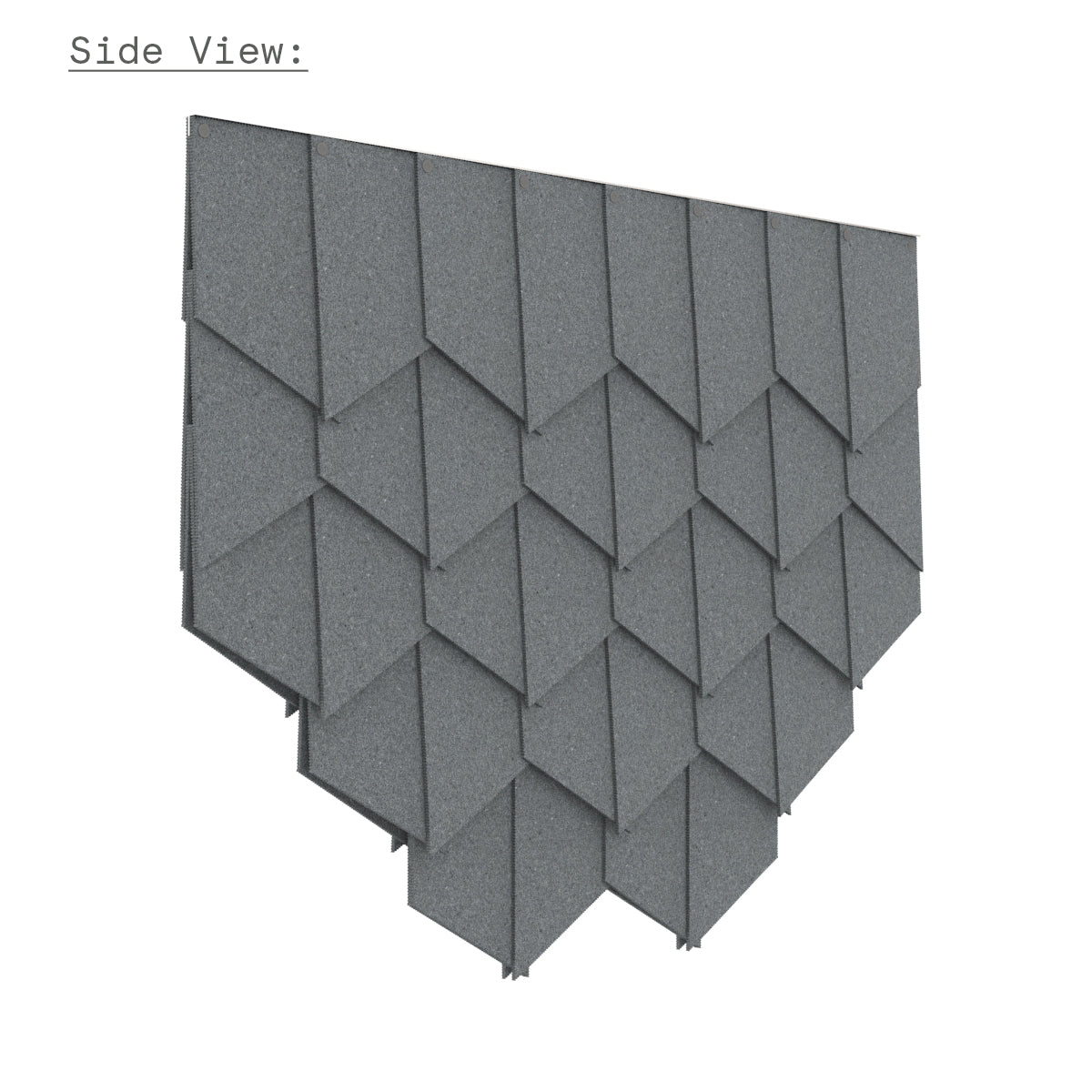 Felt Tile Slanted 8-68