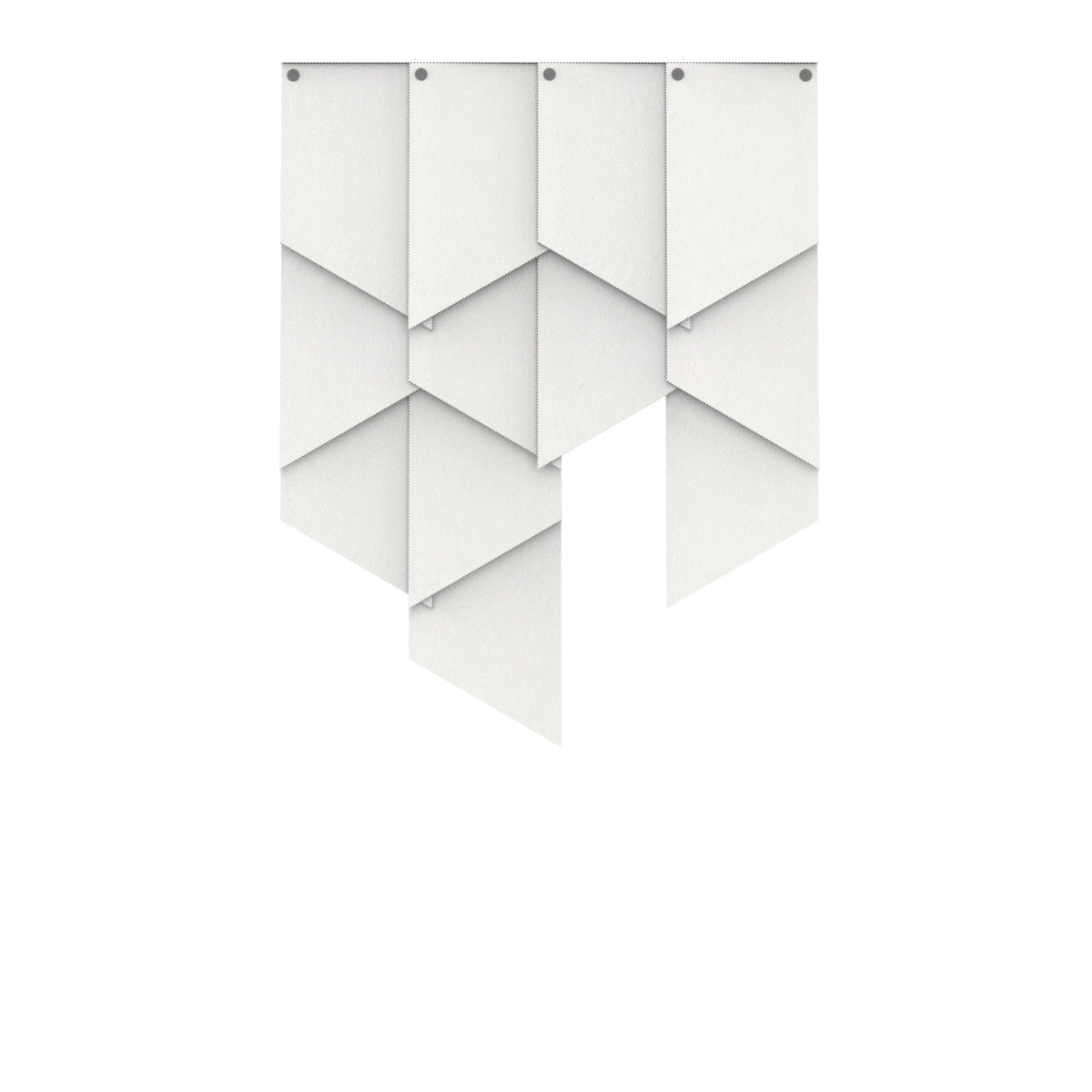 Felt Tile Slanted 4-12
