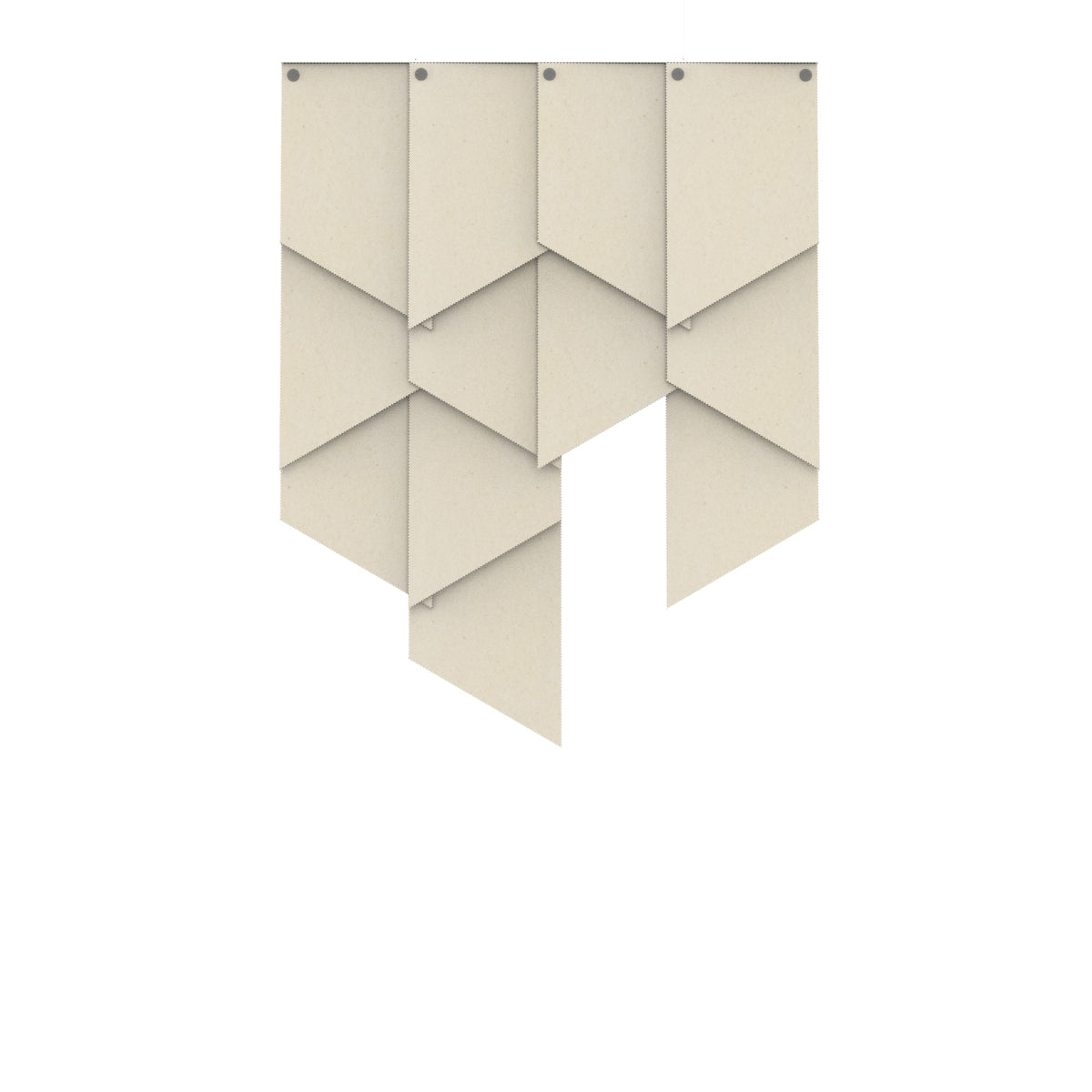 Felt Tile Slanted 4-12
