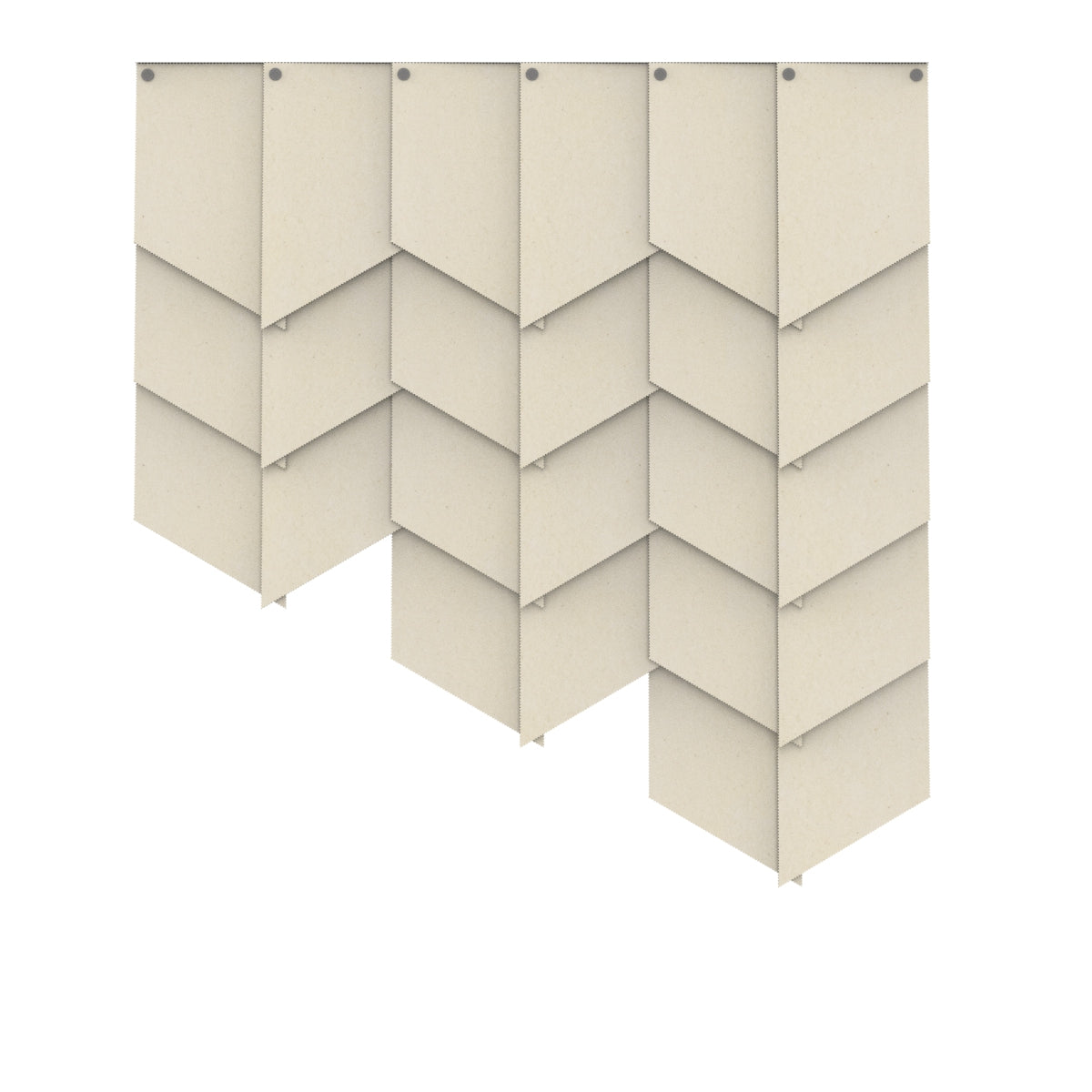 Felt Tile Slanted 6-48