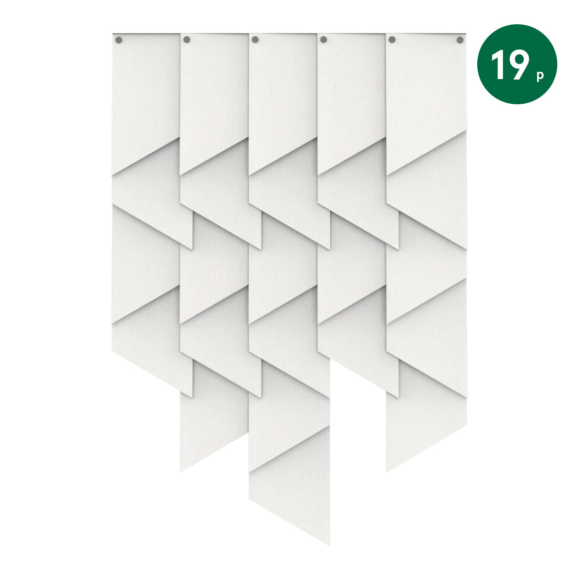 Felt Tile Slanted 5-48