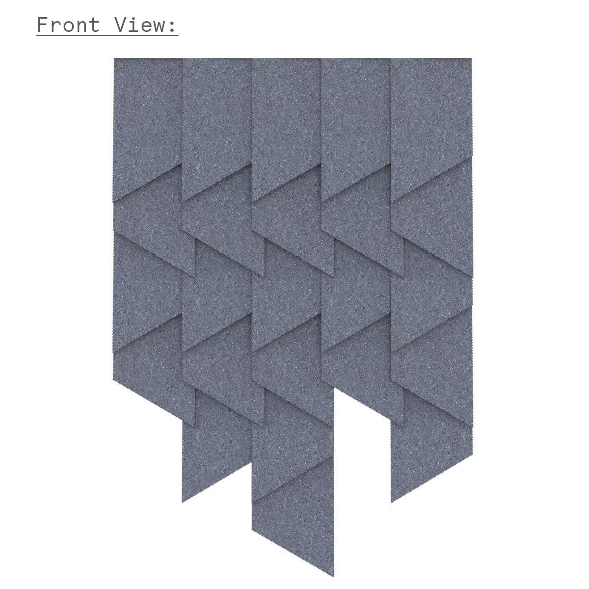 Felt Tile Slanted 5-48