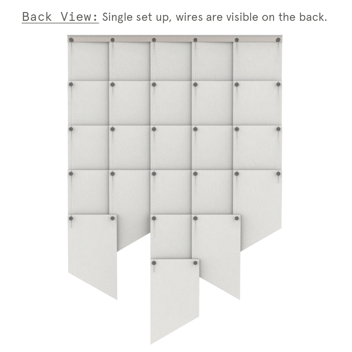 Felt Tile Slanted 5-24