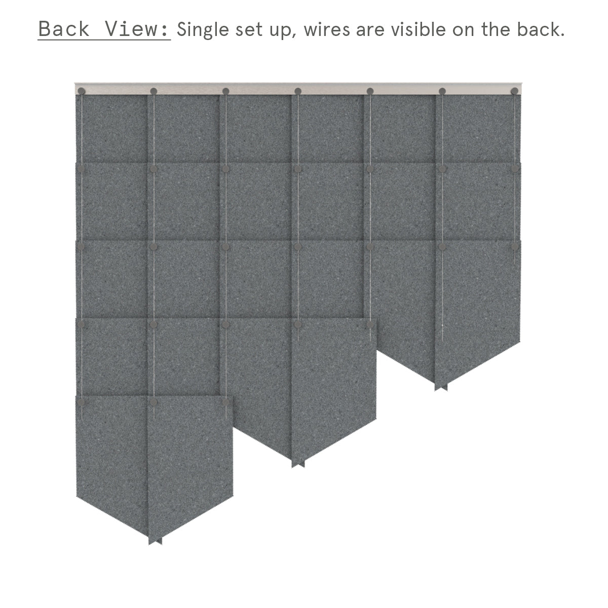 Felt Tile Slanted 6-24