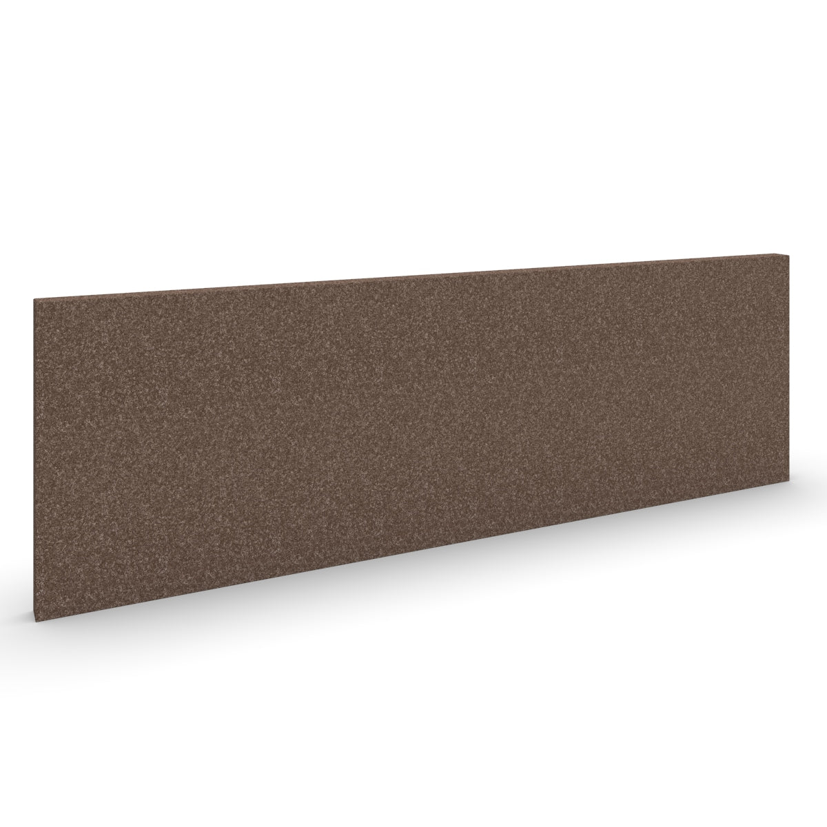 Basic wall sound absorber in brown acoustic wool felt. Akustikkplater og lyddemping vegg 